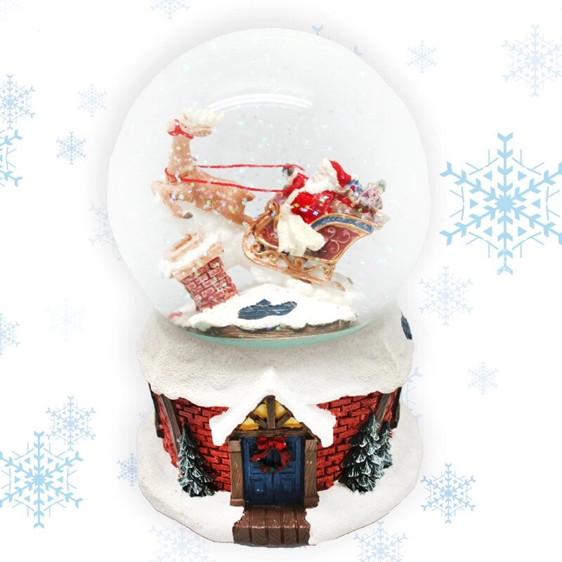 Фігура-куля музичний«Jingle Bells», 15х10 см (263-5015MP) від компанії Інтернет-магазин Present4you - фото 1