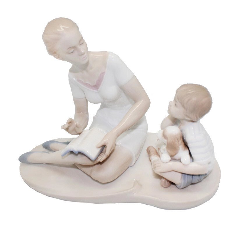 Фігура порцеляновий «Мама з дитиною» Pavone, h-16 см (325-4072) від компанії Інтернет-магазин Present4you - фото 1