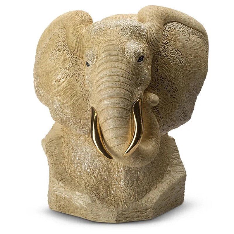 Фігурка "Білий бюст слона" (30х20х22 см) від компанії Інтернет-магазин Present4you - фото 1