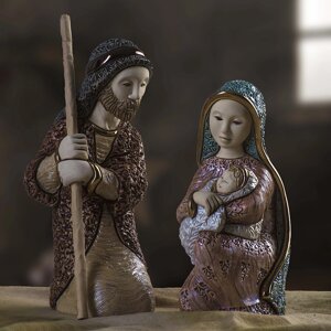 Фігурка "Свята ніч Йосиф і Марія"24х08х11 см, 19х8х10 см)