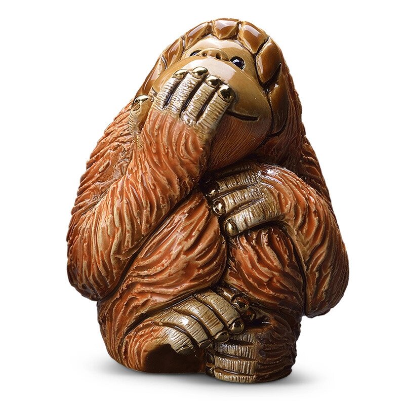 Фігурка "Орангутан: нічого не бачу" (8х5х9 см) від компанії Інтернет-магазин Present4you - фото 1