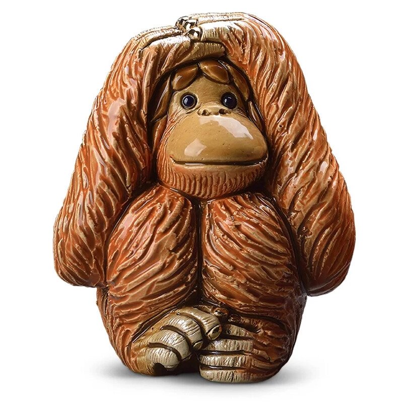 Фігурка "Орангутан: нічого не чую" (8х5х9 см) від компанії Інтернет-магазин Present4you - фото 1