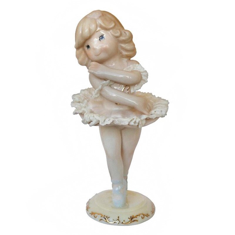 Фігурка статуетка порцеляновий колекционная «Маленька балерина Марі» h-23см. від компанії Інтернет-магазин Present4you - фото 1