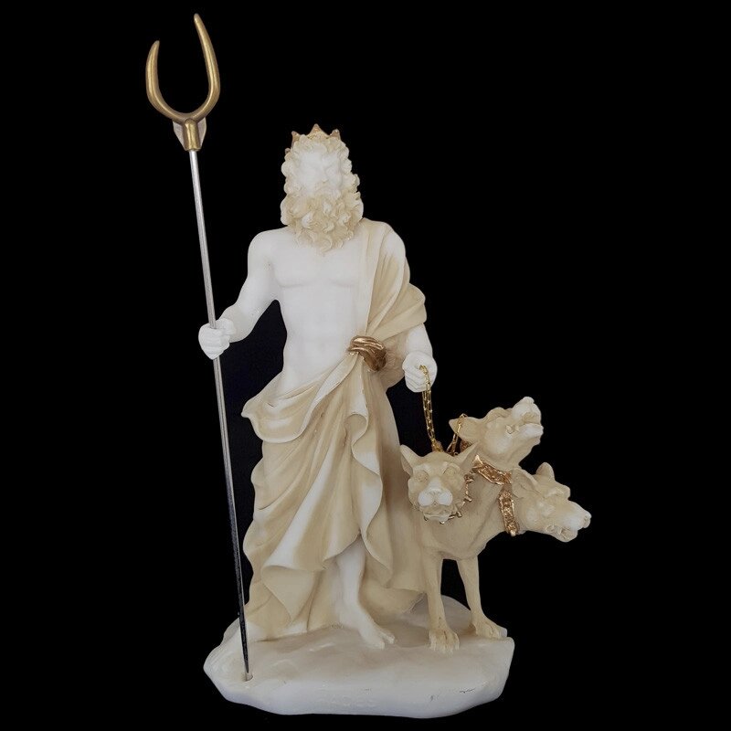 Фігурка-статуетка з алебастру «Хадес» Греція, h-27 см (395-0674P) від компанії Інтернет-магазин Present4you - фото 1