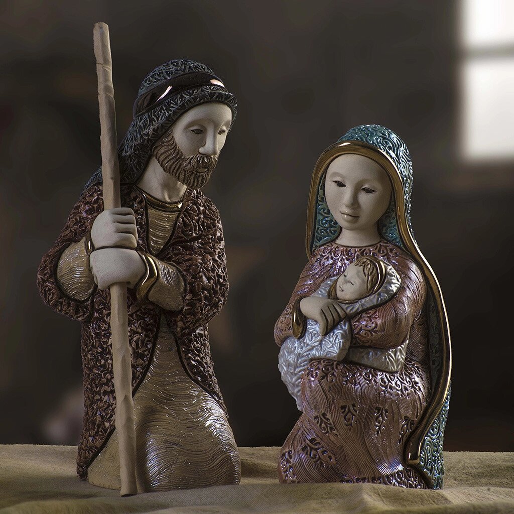 Фігурка "Свята ніч Йосиф і Марія" (24х08х11 см, 19х8х10 см) від компанії Інтернет-магазин Present4you - фото 1