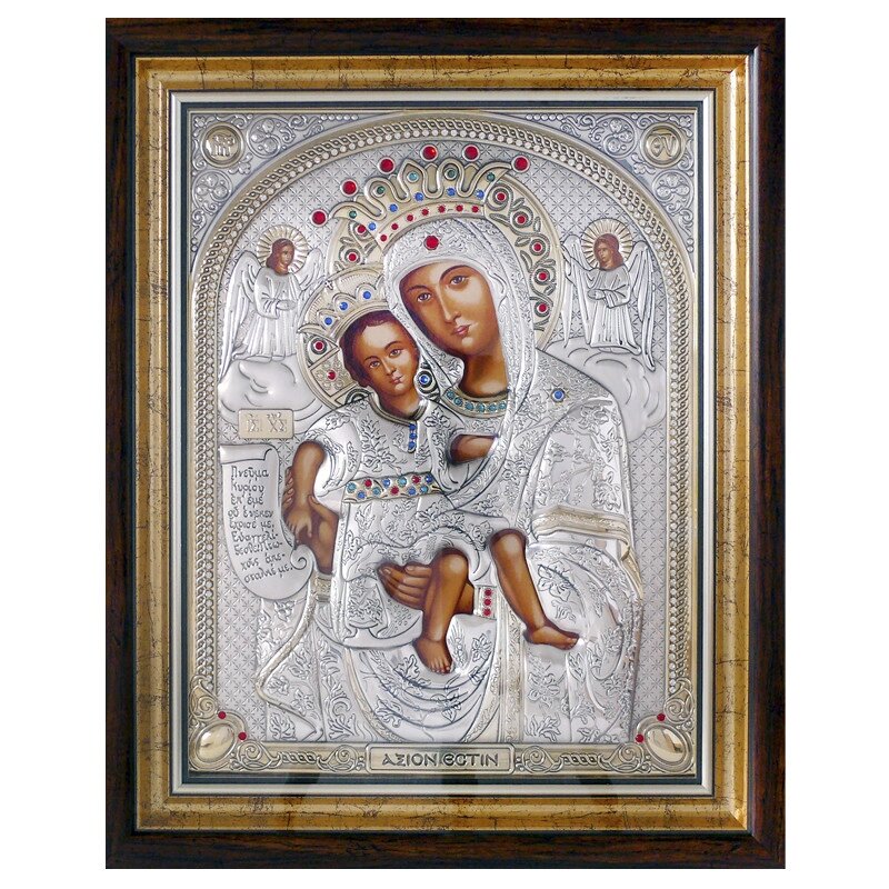 Ікона Богородиці «Достойно є» (Милуюча), 43х54 див. від компанії Інтернет-магазин Present4you - фото 1