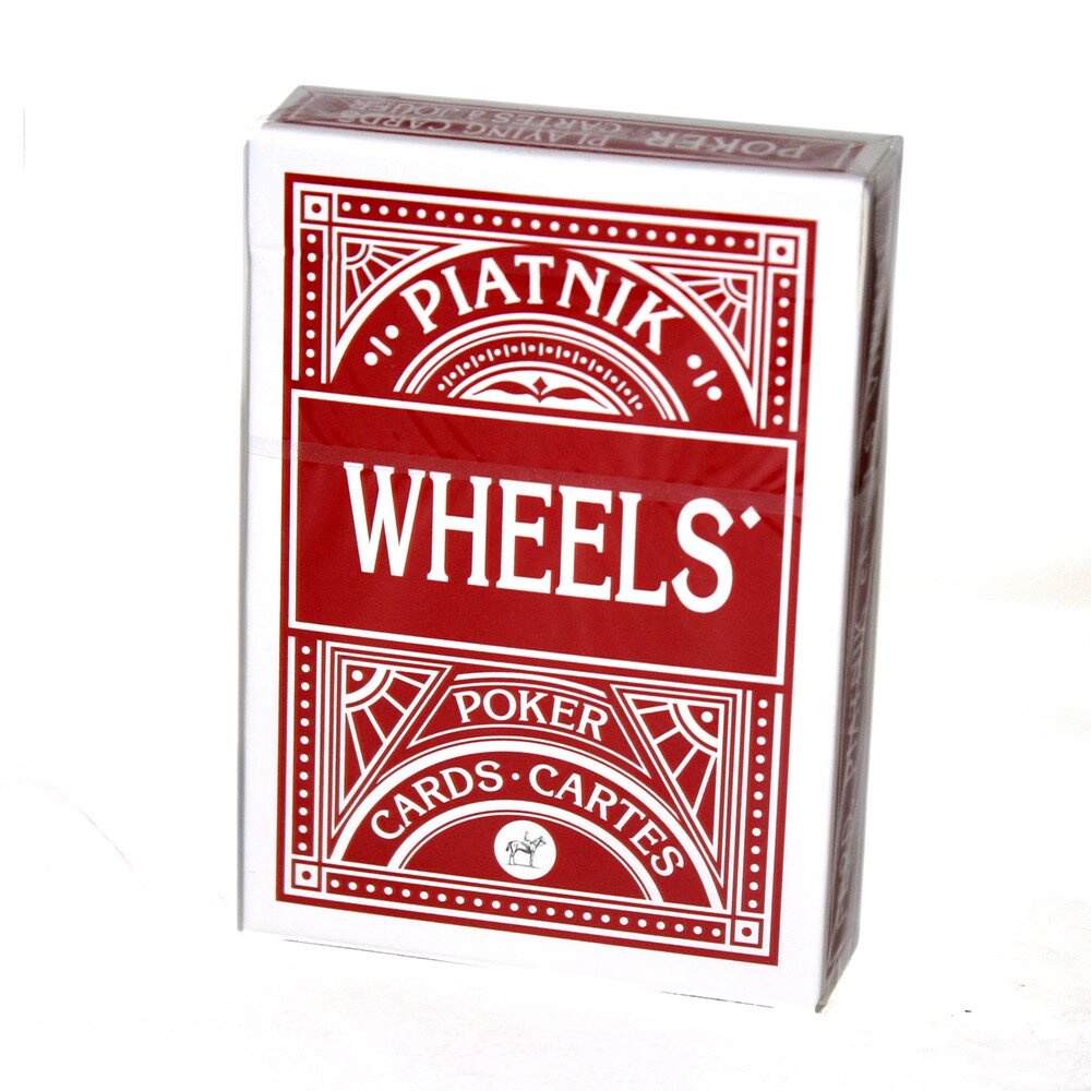 Карти гральні для Покера Piatnik Wheels Poker, 55 карт (123-0220) від компанії Інтернет-магазин Present4you - фото 1