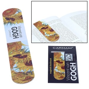 Магнітна закладка Carmani Ван Гога «Соняшники»30x100 см)