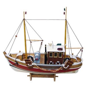 Модель риболовецького човна, 46x15x39, 5160 Sea Club (5160. V. 1)