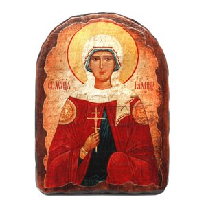 Дерев'яна Ікона Свята Галина,17х23 см ( 814-5007)