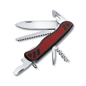 Ніж червоно-чорний - FORESTER з високоміцної нержавіючої сталі Victorinox