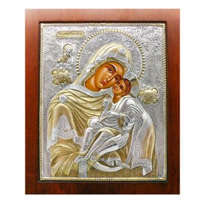 Ікона Loudaros Богородиці « Слабке Лобзаніє», 23x27 см (813-1371)