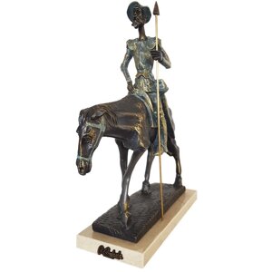 Скульптура Anglada «Дон Кіхот на коні» h-32 див.
