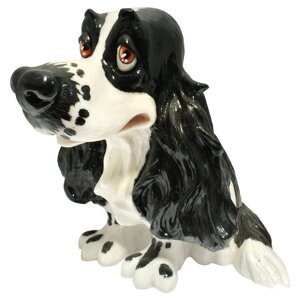 Фігурка-статуетка колекційна з кераміки собачка «Джазз» Англія, h-16,5 см