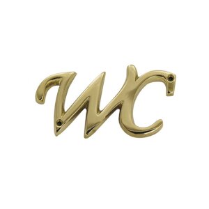 Табличка на двері Sea Club «W. C.», 9,5x5x0,5 см (7571. V)