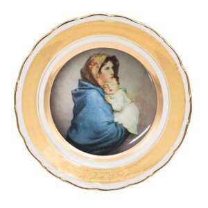 Декоративна тарілка «Мати з дитиною» Gloria, d-25 см (264-2510)