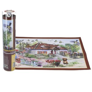 Серветка під тарілку Carmani Village life collection "Білий дворик",39,5х29 см