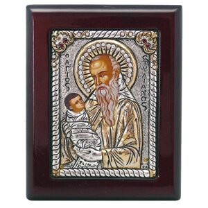 Ікона преподобного Стиліана Пафлагонського Argiropuolos 12х9,5 см