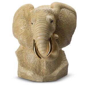 Фігурка "Білий бюст слона" (30х20х22 см)