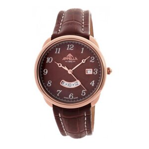 Чоловічі швейцарські годинники Appella A-4365-40115