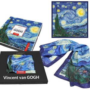 Шаль Carmani Ван Гог «Зоряна ніч» (90х90 см)