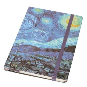 Блокнот Ван Гога «Зоряна ніч», 14,5x21,5см