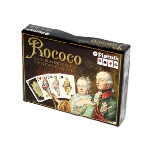 Набір гральних карт Piatnik Rococo комплект 2 колоди по 55 карт (123-0213)