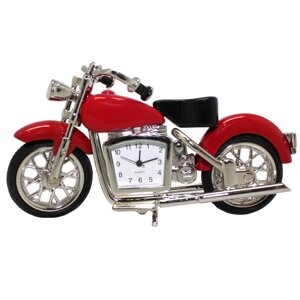 Мотоцикл с часами,h-10 см (210-6001)
