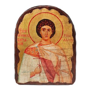 Дерев'яна ікона Святий Віталій, 23х17 см (814-5006)