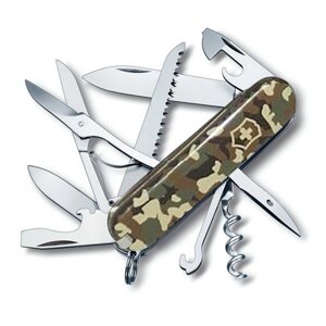 Ніж камуфляж-HUNTSMAN з високоміцної нержавіючої сталі Victorinox, 9,1х2,7х2,1 см