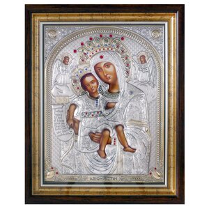 Ікона Богородиці «Достойно є» (Милуюча), 43х54 див.