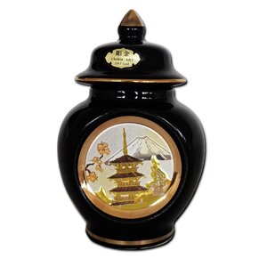 Японська фарфорова ваза з позолотою 24К «Chokin collection», h-10 см (501-0015)