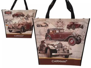 Сумка Історичні автоподорожі Carmani, 46х11х38 см (021-9022)