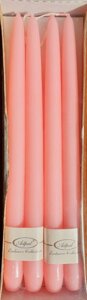 Свічка рожева h-29 см (у коробці 8 шт.)