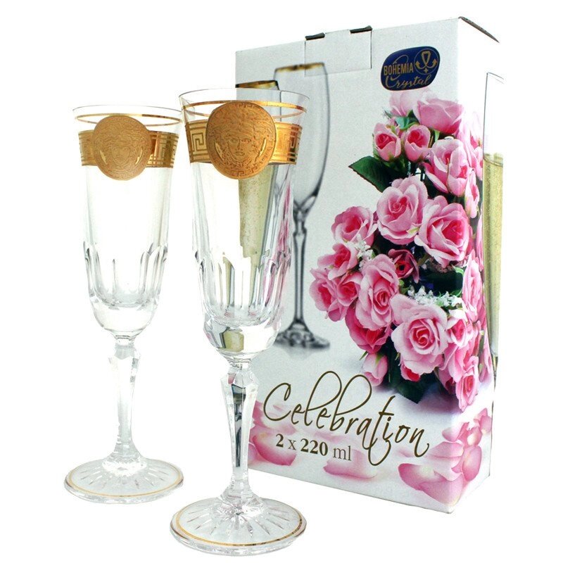 Весільні бокали для шампанського від компанії Інтернет-магазин Present4you - фото 1