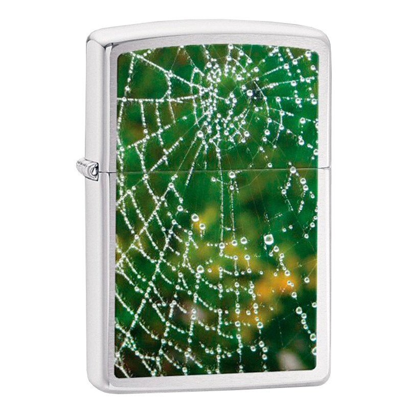 Запальничка Zippo Spider Web Rain Drops 28285 від компанії Інтернет-магазин Present4you - фото 1