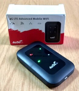 3G/4G LTE роутер Н806 (B1/B3/B5/B8/B40), 150 Мбіт/с, акумулятор 2100 мАг, Plug Play, чорний