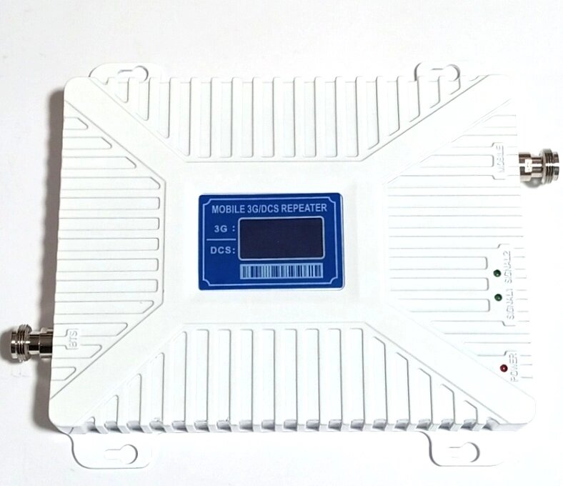 3G/4G підсилювач стільникового зв'язку дводіапазонний SST-1765-DW 1800/2100 МГц, 300-500 кв. м. від компанії ПО СПЕЦАНТЕНИ Зв'язок без перешкод! - фото 1