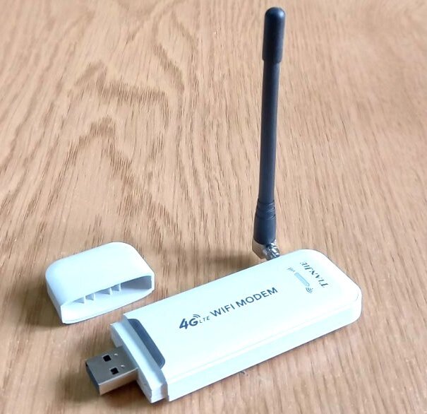 4G LTE/3G/2G USB Wi-Fi модем TianJie UF901-3 (B1/B3/B7/B8/B20/B38/B40/B41) з виходом під антену та антеною 3 дБ від компанії ПО СПЕЦАНТЕННИ Зв'язок без перешкод! - фото 1