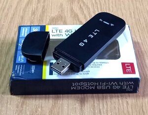 4G LTE/3G/2G USB wi-fi модем роутер H760UFI-2514 (в1/в3), 150 мбіт/с, plug & play, чорний