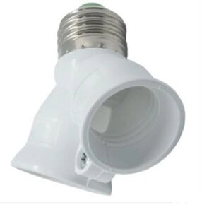 Адаптер-перехідник цоколя для ламп освітлення з цоколем E27