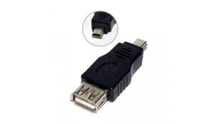 Адаптер USB 2.0 AF - mini USB