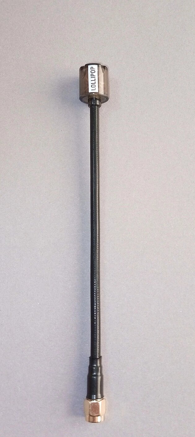 Антена 5.8G 2.8dBi Lollipop 5 RHCP MINI FPV, SMA-male, 155 мм від компанії ПО СПЕЦАНТЕННИ Зв'язок без перешкод! - фото 1