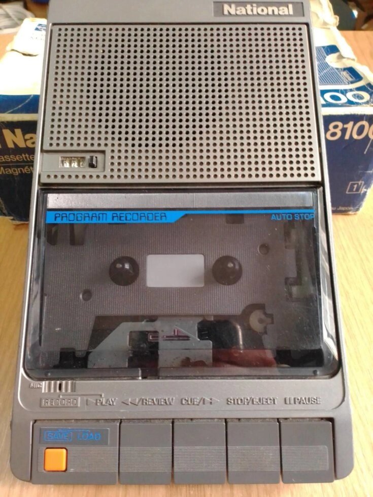 Б/у магнітофон вінтажний раритет National RQ-8100 Cassette Program Recorder, в отличном состоянии від компанії ПО СПЕЦАНТЕННИ Зв'язок без перешкод! - фото 1