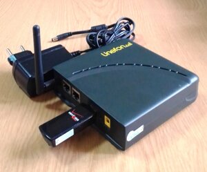 Б/у роутер unefon MX-001 2G/3G wi-fi + USB CDMA модем novatel MC760