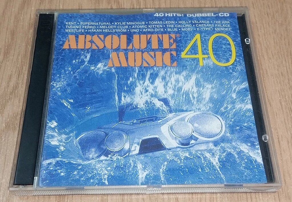 CD диск Absolute music 40 хітів, 2 CD від компанії ПО СПЕЦАНТЕННИ Зв'язок без перешкод! - фото 1