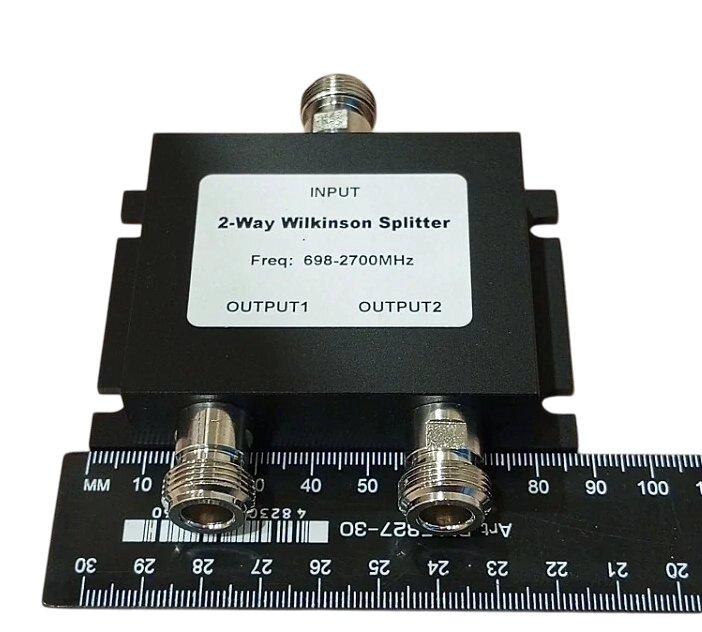 Дільник потужності професійний на дві точки 698-2700 МГц 50Вт від компанії ПО СПЕЦАНТЕНИ Зв'язок без перешкод! - фото 1