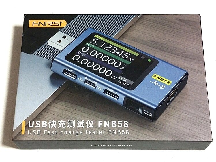 Енергометр (тестер) USB FNB58 професійний c Bluetooth від компанії ПО СПЕЦАНТЕННИ Зв'язок без перешкод! - фото 1