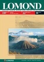 Глянцевий фотопапір Lomond A3 (297x420) 230 гр / м2, 50 аркушів, біла для струминного друку від компанії ПО СПЕЦАНТЕННИ Зв'язок без перешкод! - фото 1