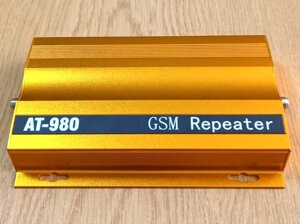 GSM підсилювач мобільного зв'язку репітер AT-9801770-G 900 MГц 70 дБ 17 дБм, 280-330 кв. м.